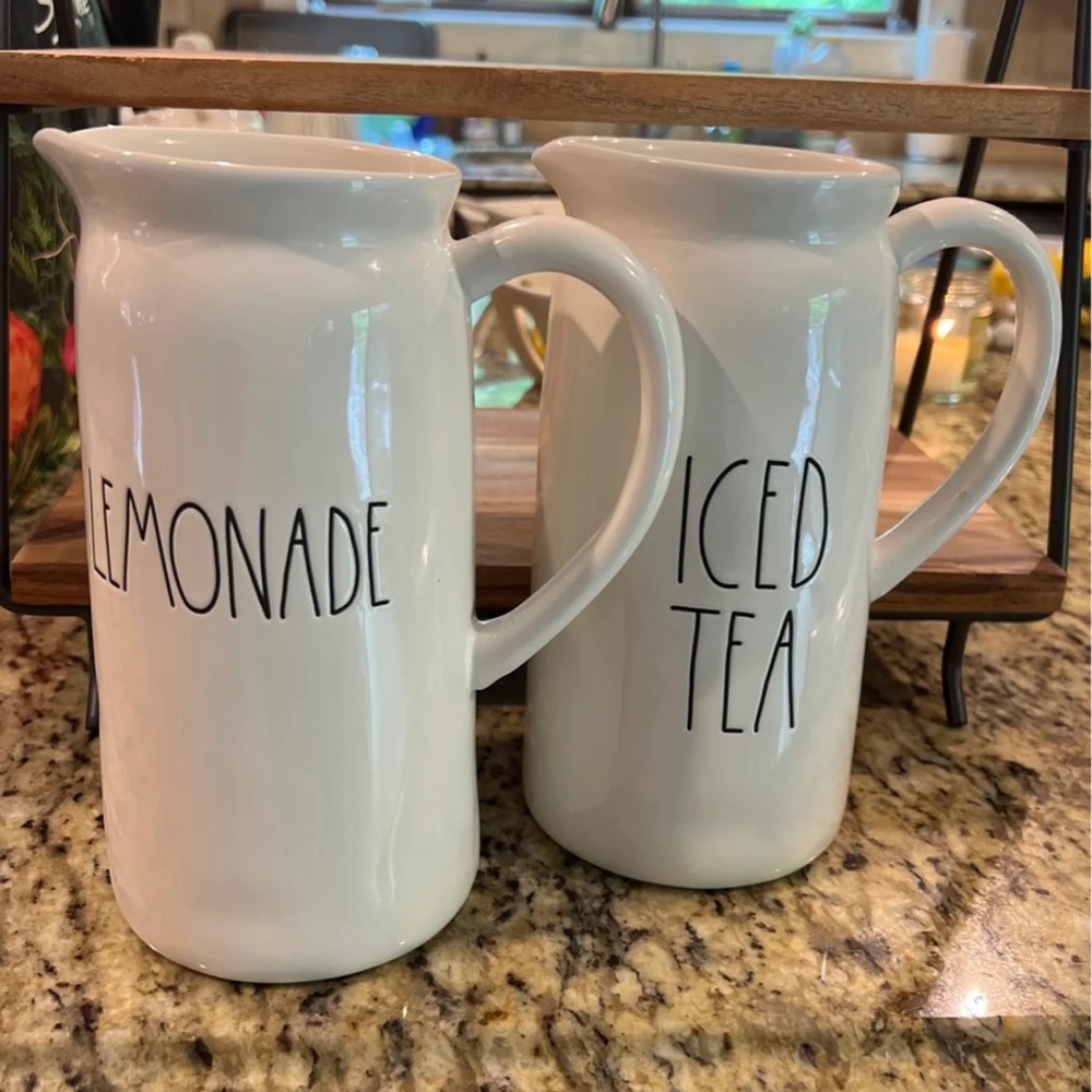 Rae Dunn Lemonade and Iced Tea Pitchers